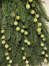 Load image into Gallery viewer, W-071-7.  Christmas Tree Wreath with Green Berries with a  touch of the Green Monster Theme (Consignment)
